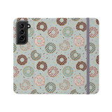 Donut Pattern Samsung Folio Case By Artists Collection