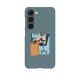 Workaholic Siamese Cat Samsung Snap Case By Vexels