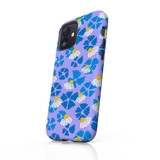 Doodle Flowers Pattern iPhone Tough Case By Artists Collection