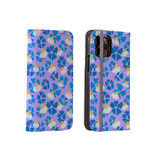 Doodle Flowers Pattern iPhone Folio Case By Artists Collection