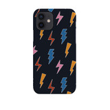 Doodle Thunder Pattern iPhone Snap Case By Artists Collection