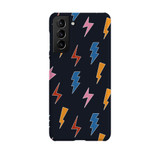 Doodle Thunder Pattern Samsung Snap Case By Artists Collection