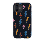 Doodle Thunder Pattern iPhone Tough Case By Artists Collection