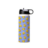 Ducks Pattern Water Bottle By Artists Collection