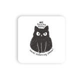 Social Distancing Kitty No Touchy Touchy Cat Coaster Set By Vexels