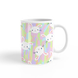 Easter Bunny Pattern Coffee Mug By Artists Collection