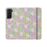 Easter Bunny Pattern Samsung Folio Case By Artists Collection