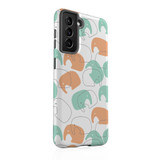 Elephant Pattern Samsung Tough Case By Artists Collection