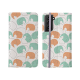 Elephant Pattern Samsung Folio Case By Artists Collection