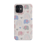 Elephant Rainbow Pattern iPhone Snap Case By Artists Collection