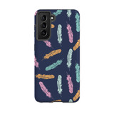 Feather Pattern Samsung Tough Case By Artists Collection