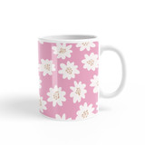 Floral Leoaprd Pattern Coffee Mug By Artists Collection