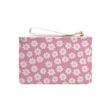 Floral Leoaprd Pattern Clutch Bag By Artists Collection