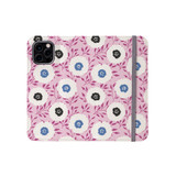 Floral Pattern iPhone Folio Case By Artists Collection