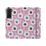 Floral Pattern Samsung Folio Case By Artists Collection