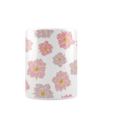 Flower Pattern Coffee Mug By Artists Collection