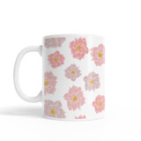 Flower Pattern Coffee Mug By Artists Collection