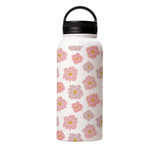 Flower Pattern Water Bottle By Artists Collection