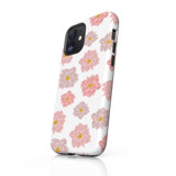 Flower Pattern iPhone Tough Case By Artists Collection