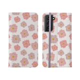 Flower Pattern Samsung Folio Case By Artists Collection