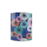 Flower Umbrella Pattern Coffee Mug By Artists Collection