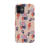 Girl Power Pattern iPhone Snap Case By Artists Collection