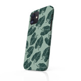 Green Leaves Pattern iPhone Snap Case By Artists Collection