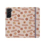 Groovy Mama Pattern Samsung Folio Case By Artists Collection