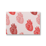 Hearts Pattern Canvas Print By Artists Collection