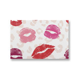 Kiss Pattern Canvas Print By Artists Collection