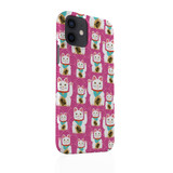 Lucky Cat Pattern iPhone Snap Case By Artists Collection