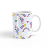 Magical Unicorn Pattern Coffee Mug By Artists Collection