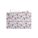 Magical Unicorn Pattern Clutch Bag By Artists Collection