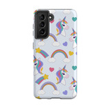 Magical Unicorn Pattern Samsung Tough Case By Artists Collection