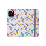Magical Unicorn Pattern iPhone Folio Case By Artists Collection