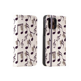 Music Pattern iPhone Folio Case By Artists Collection