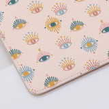 Mystical Eye Pattern Clutch Bag By Artists Collection