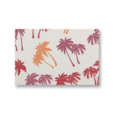 Palm Trees Pattern Canvas Print By Artists Collection