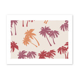 Palm Trees Pattern Art Print By Artists Collection