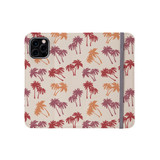 Palm Trees Pattern iPhone Folio Case By Artists Collection