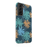 Palm Trees Green Pattern Samsung Tough Case By Artists Collection