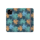 Palm Trees Green Pattern iPhone Folio Case By Artists Collection