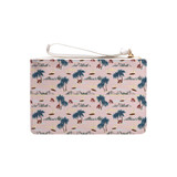 Paradise Island Pattern Pattern Clutch Bag By Artists Collection