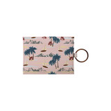 Paradise Island Pattern Pattern Card Holder By Artists Collection