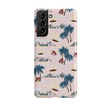 Paradise Island Pattern Pattern Samsung Snap Case By Artists Collection