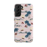 Paradise Island Pattern Pattern Samsung Tough Case By Artists Collection