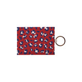 Patriotic Leopard Skin Pattern Card Holder By Artists Collection