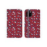 Patriotic Leopard Skin Pattern iPhone Folio Case By Artists Collection