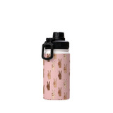 Peace Hand Symbol Pattern Water Bottle By Artists Collection