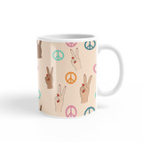 Peace Pattern Coffee Mug By Artists Collection